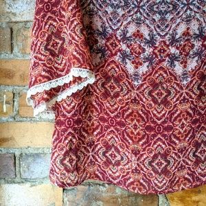 70's Style bell sleeved mini dress